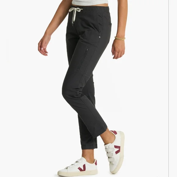NWT Vuori | Ripstop Pant Charcoal Grey Athleisure Athletic Outdoor Womens XL - Picture 2 of 10